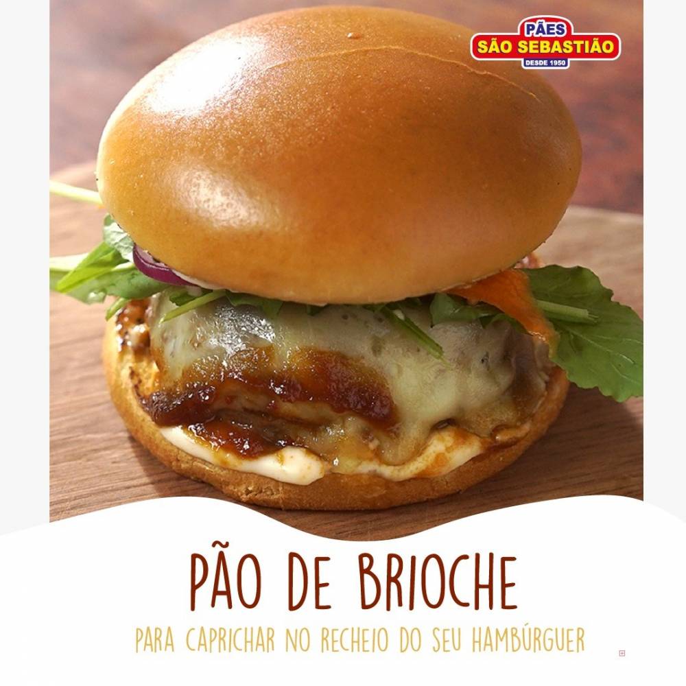 Pão de Hamburguer Gourmet - Brioche e Australiano